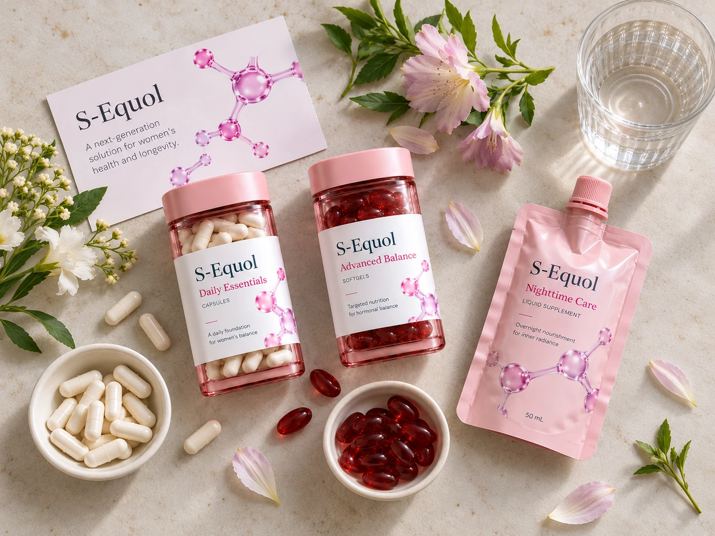 S-Equol · Product concept illustration